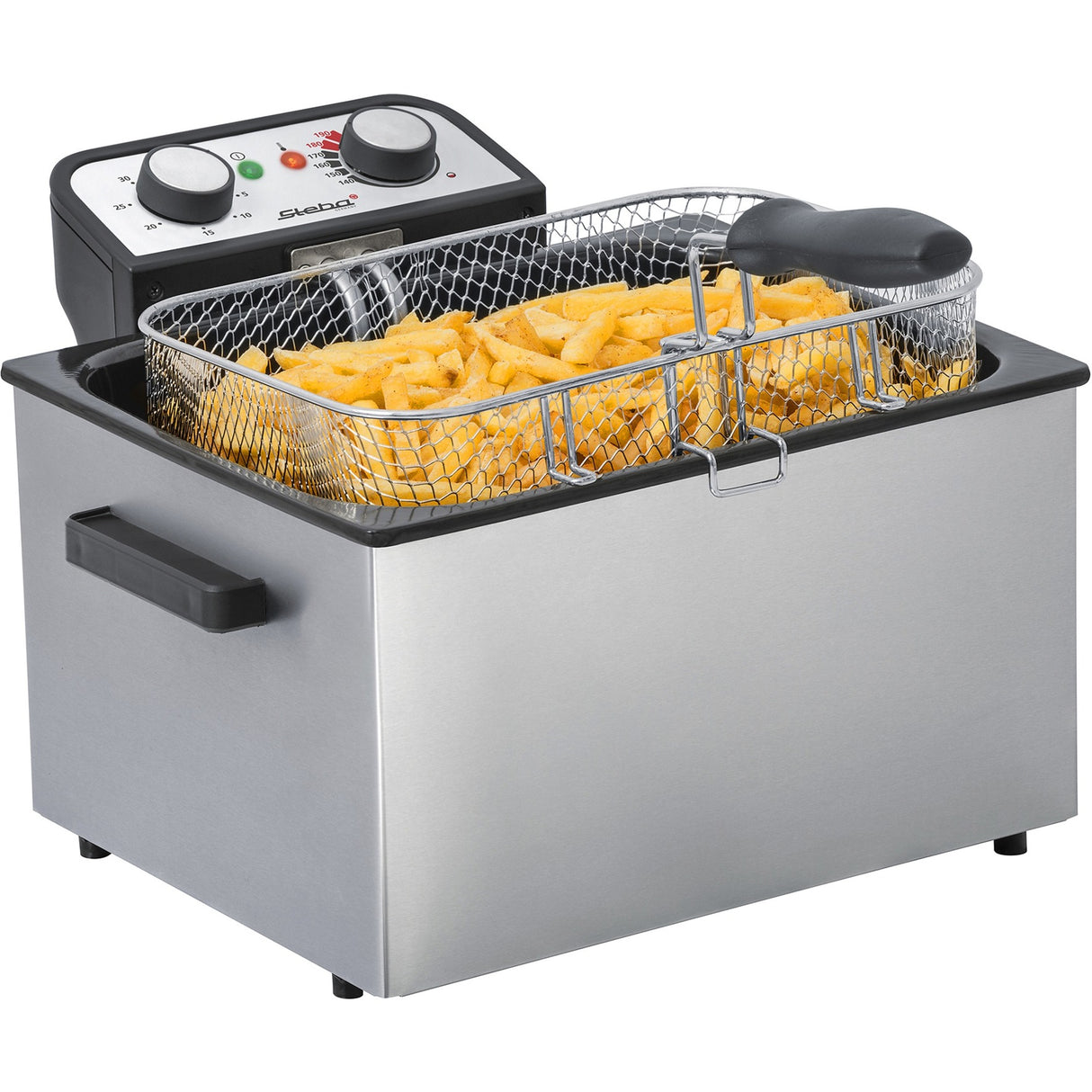 Friteuse Steba df 300 (acier inoxydable, 5,0 litres)