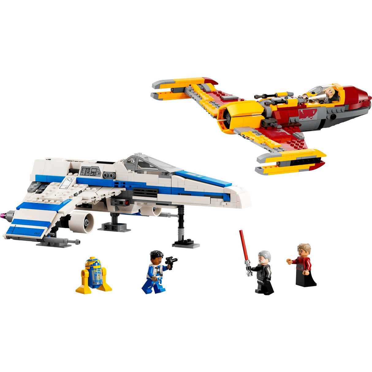 Lego Star Wars - Jouet de construction New Republic e-wing contre le Starfighter de Shin Hati (75364)