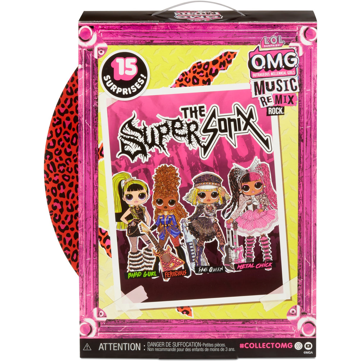 Mga divertissement mdr surprendre! omg remix rock - pop guitare féroce et basse