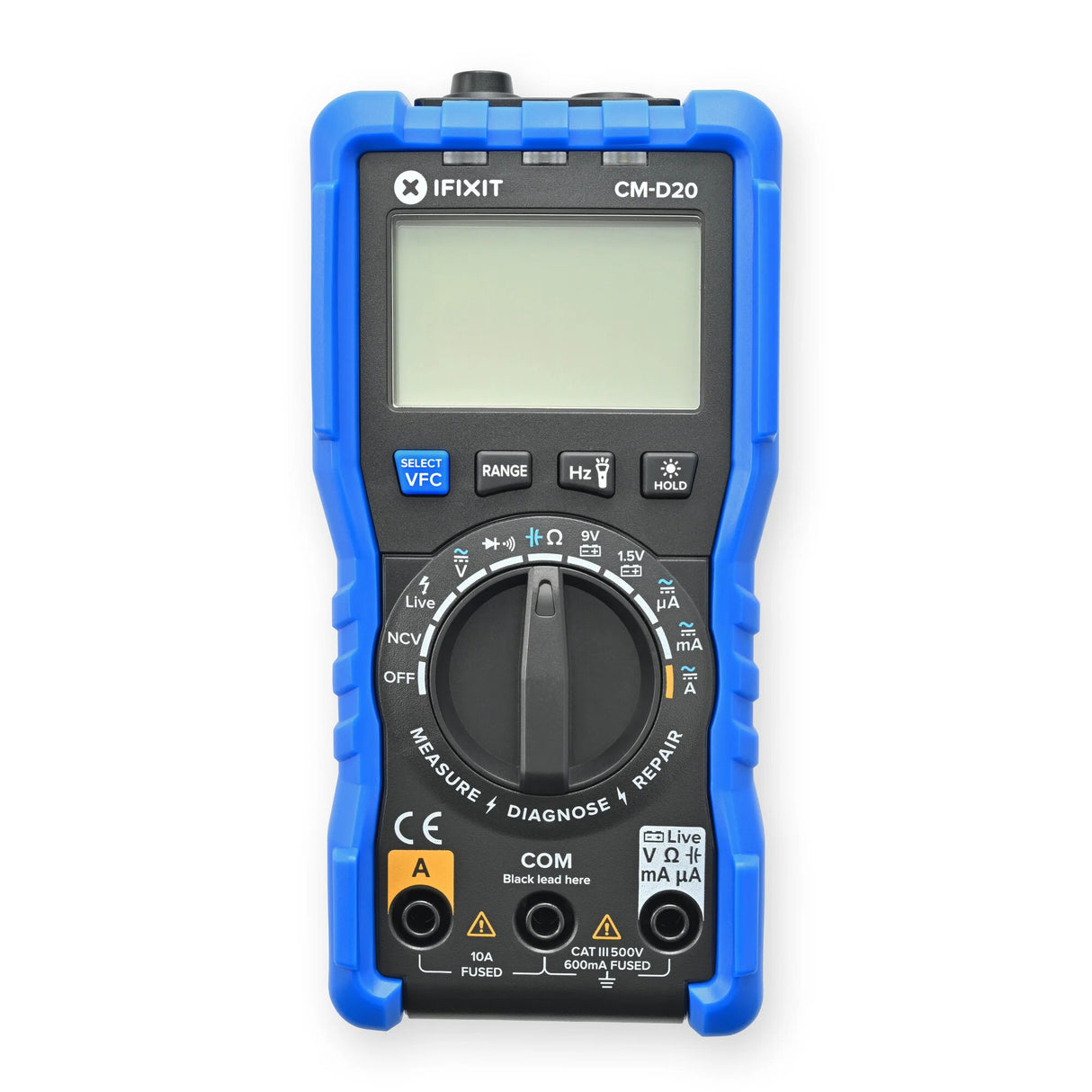 Appareil de mesure multimètre numérique Ifixit (bleu)