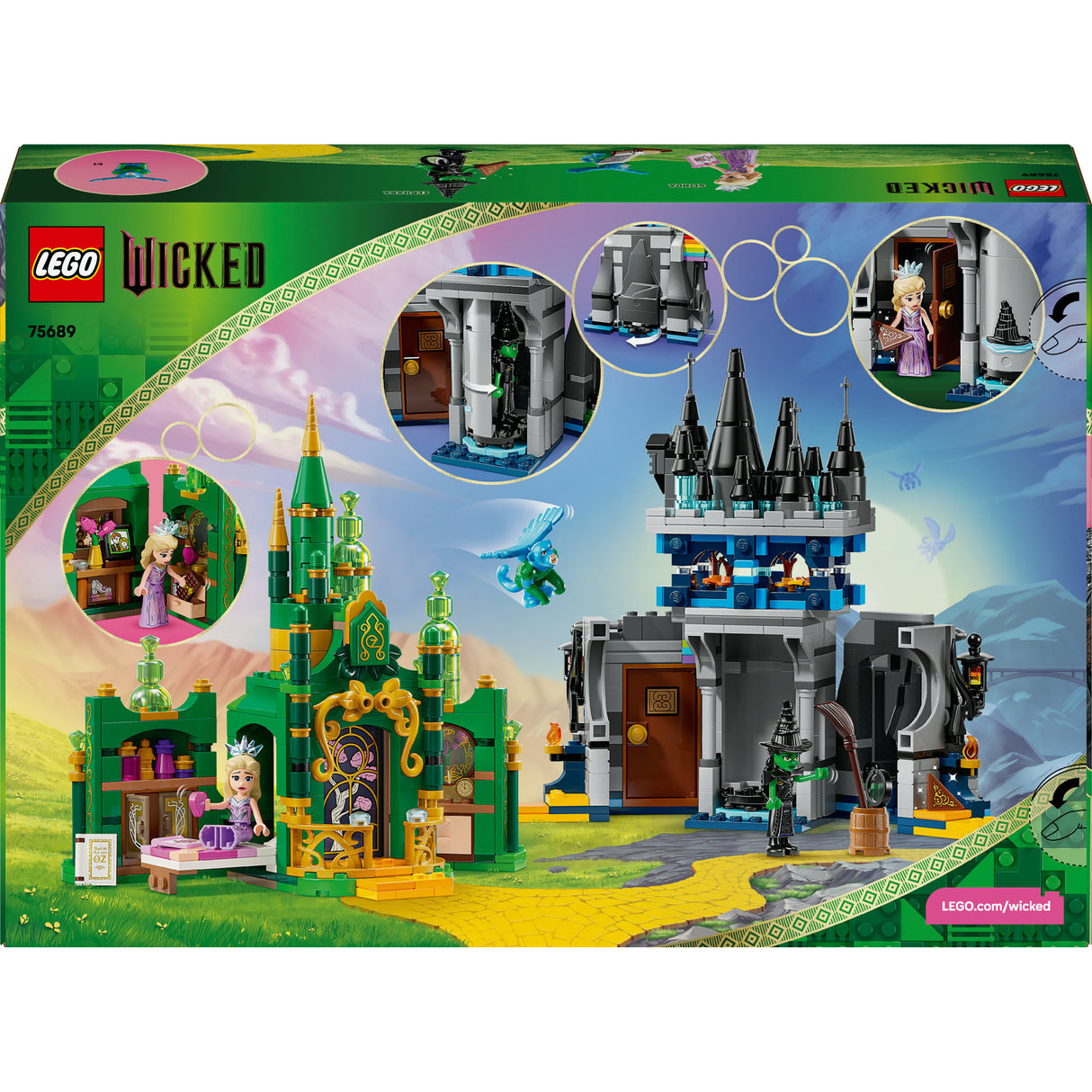 Lego 75689 la méchante ville d'émeraude et le château de Kiamo Ko