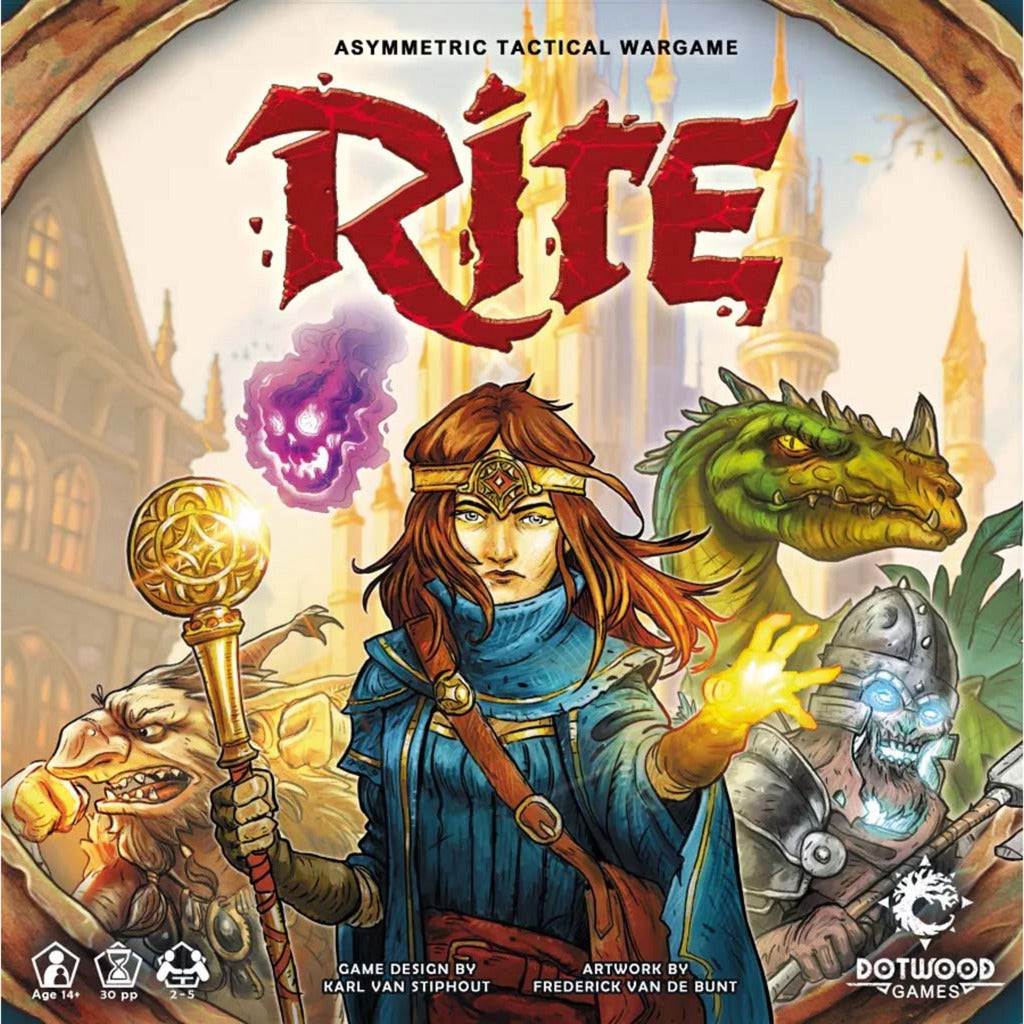 Jeu de société Rite (anglais, 2 à 5 joueurs, 60 minutes, à partir de 14 ans)