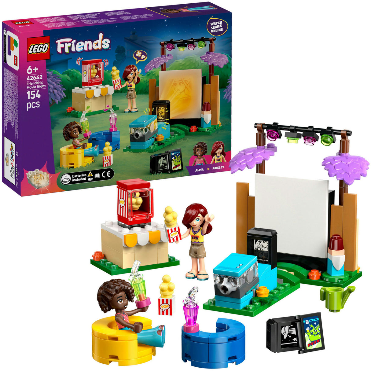 Lego Friends 42642 soirée cinéma
