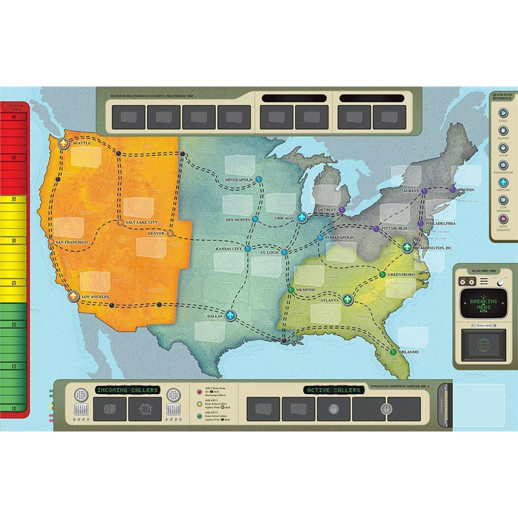 Jeu de société European Player Network Express Route (anglais, 1 à 4 joueurs, 60 minutes, à partir de 10 ans)