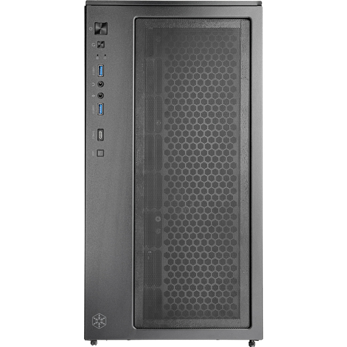 Boîtier mini tour Silverstone lucid 05 (noir | 2x USB-A | 1x USB-C | RVB | verre trempé)