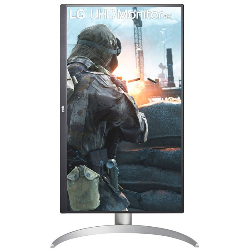 Moniteur LG Ultrafine 27up650k-w 27 4k UHD (blanc argent, 2x HDMI, port d'affichage)