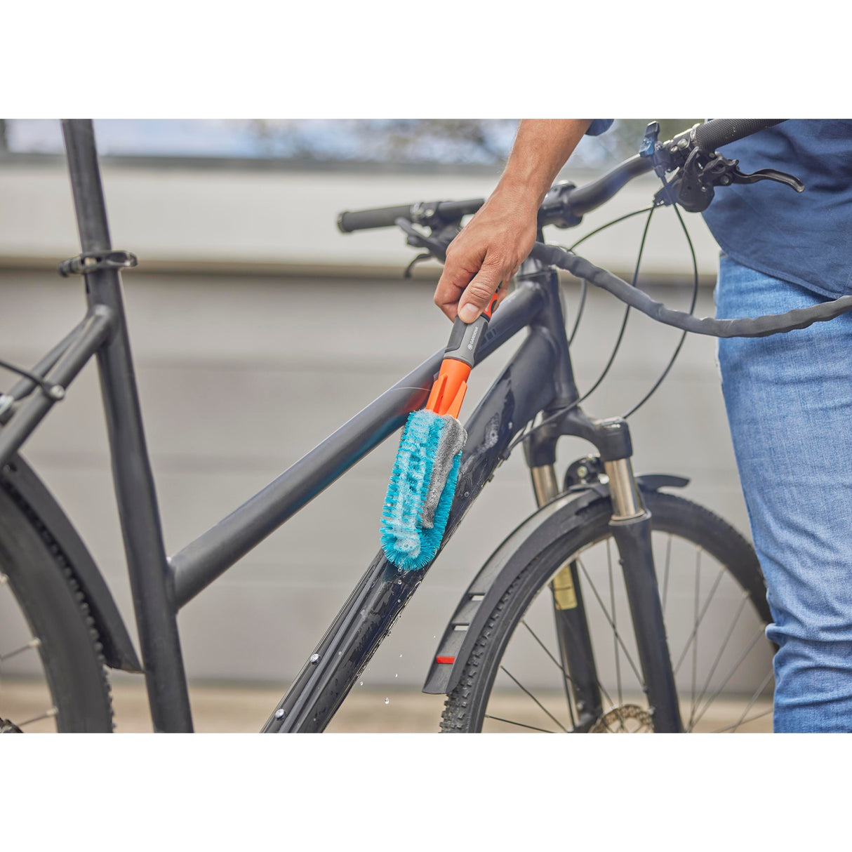 Gardena CleanSystem Fietsbrush Cleaning Set