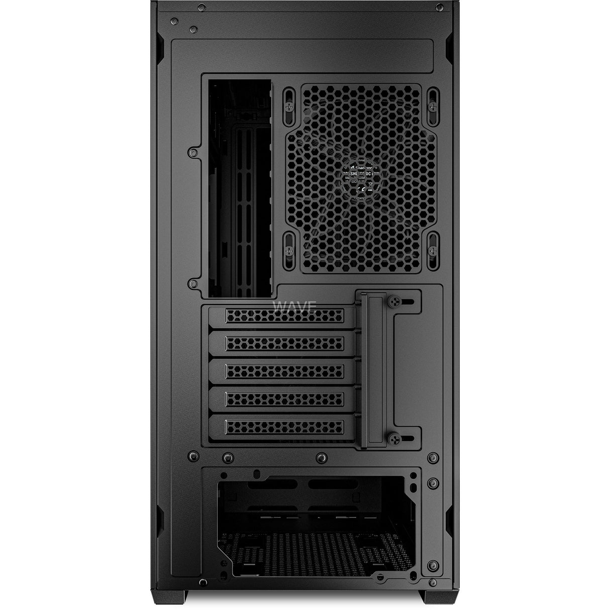 Boîtier mini tour Sharkoon mk3 (noir | 2x USB-A | 1x USB-C)