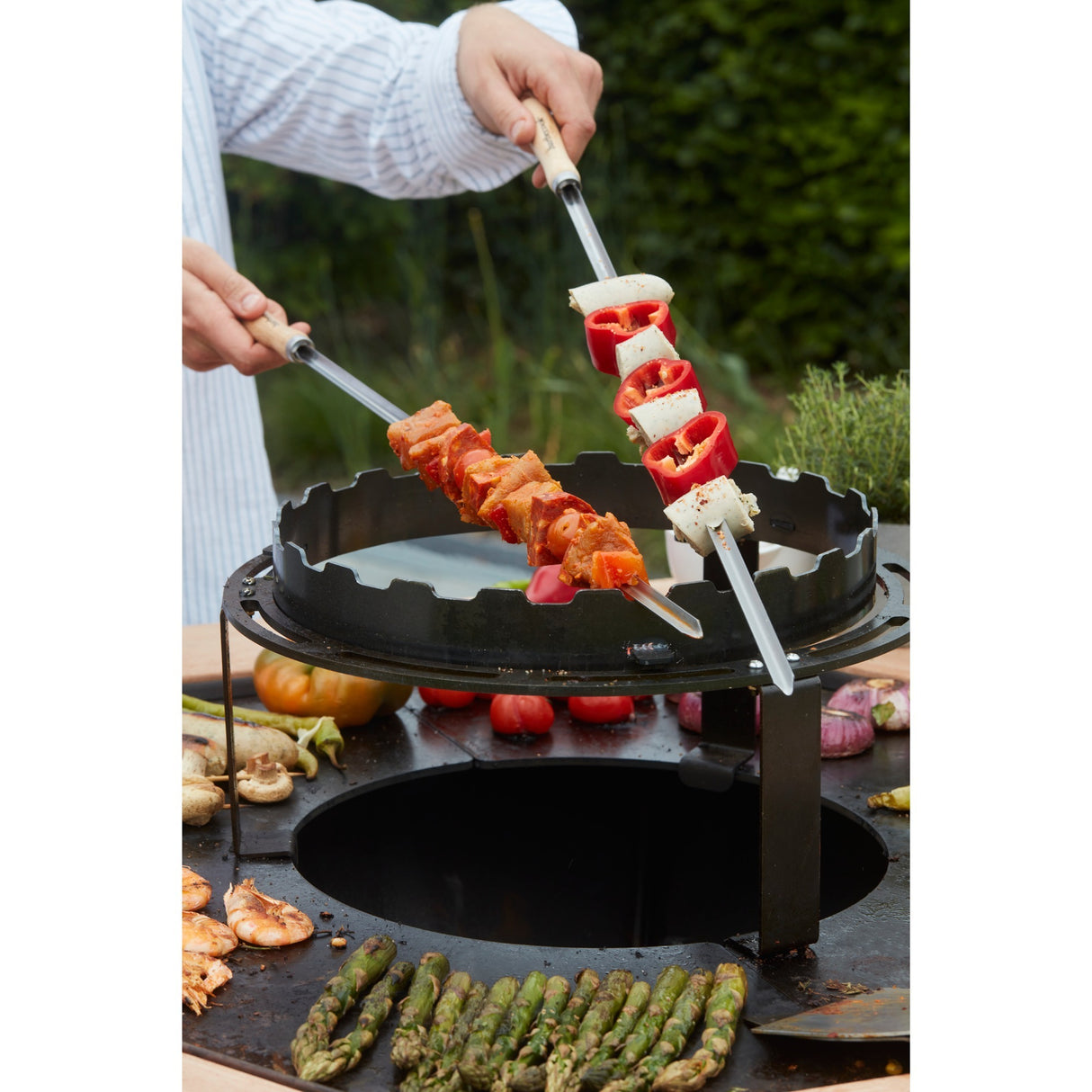 Barbecook set de 3 brochettes xl