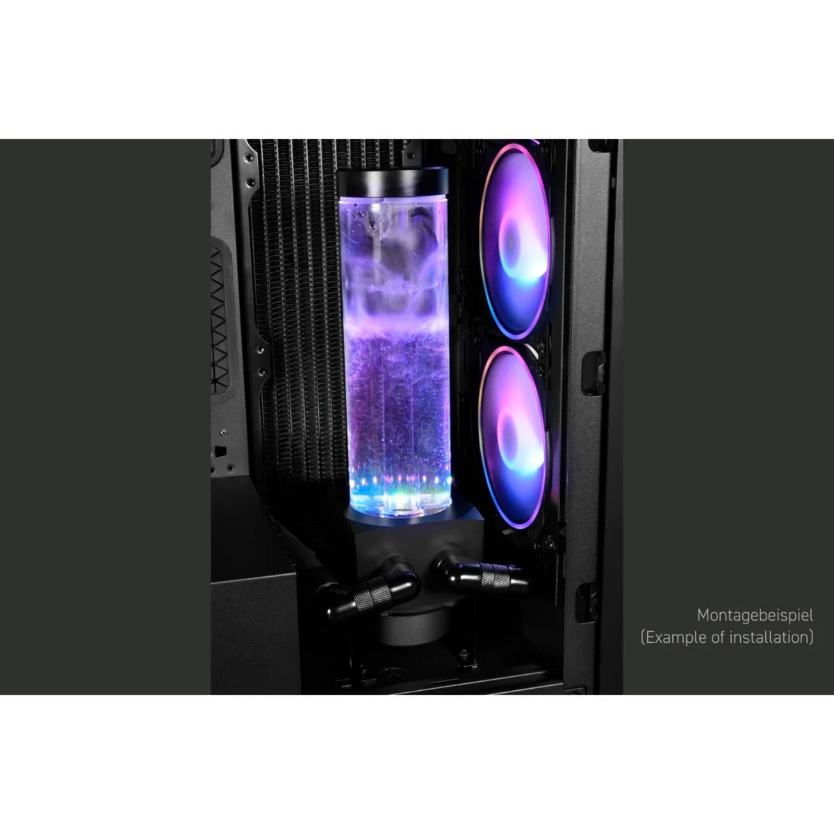 Réservoir Alphacool core 200 aurora d5 vpp avec pompe pwm vpp655 (rvb)