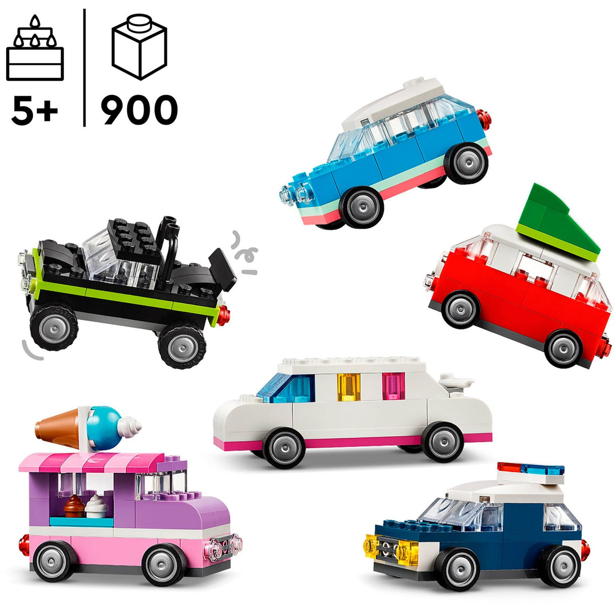 LEGO LEGO 11036 Véhicules créatifs