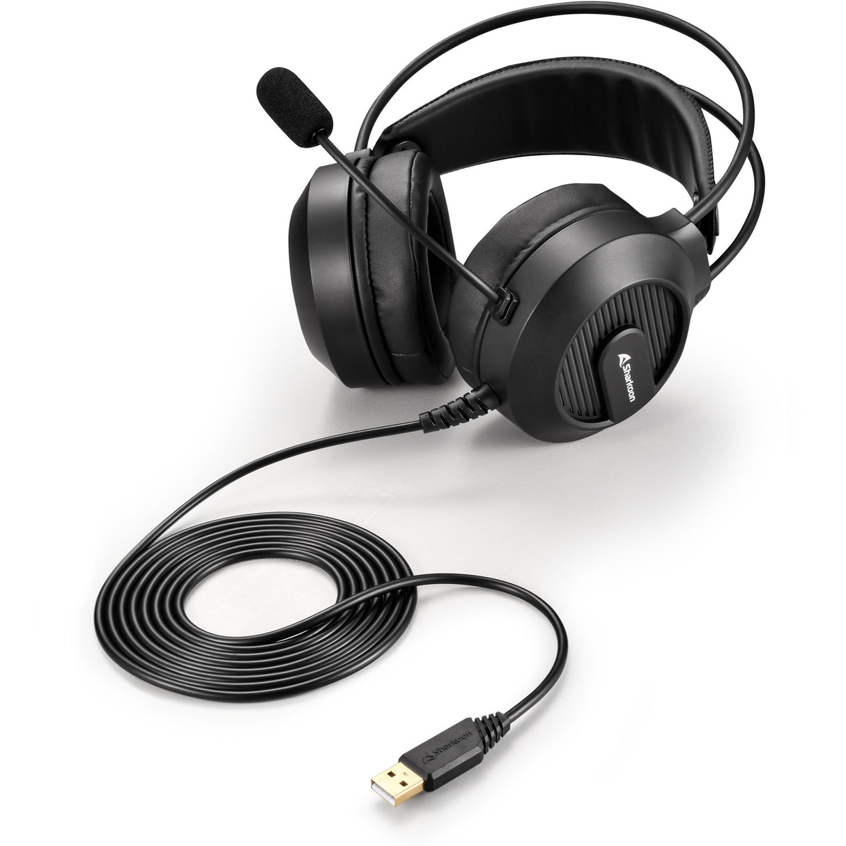 Sharkoon Skiller sgh20 casque de jeu supra-auriculaire (noir, PC, PlayStation 5)