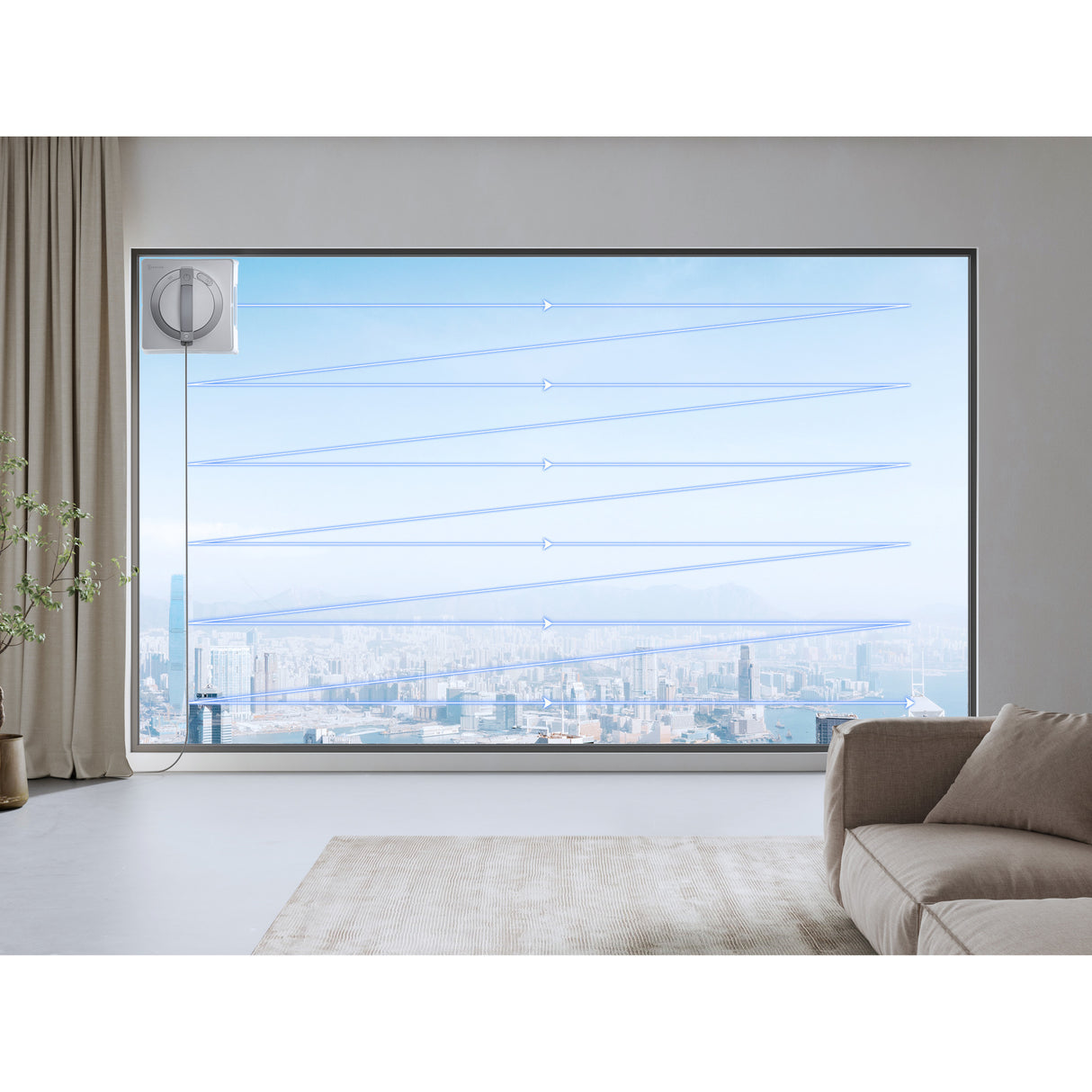 Nettoyant pour vitres Ecovacs winbot w2 pro (blanc)