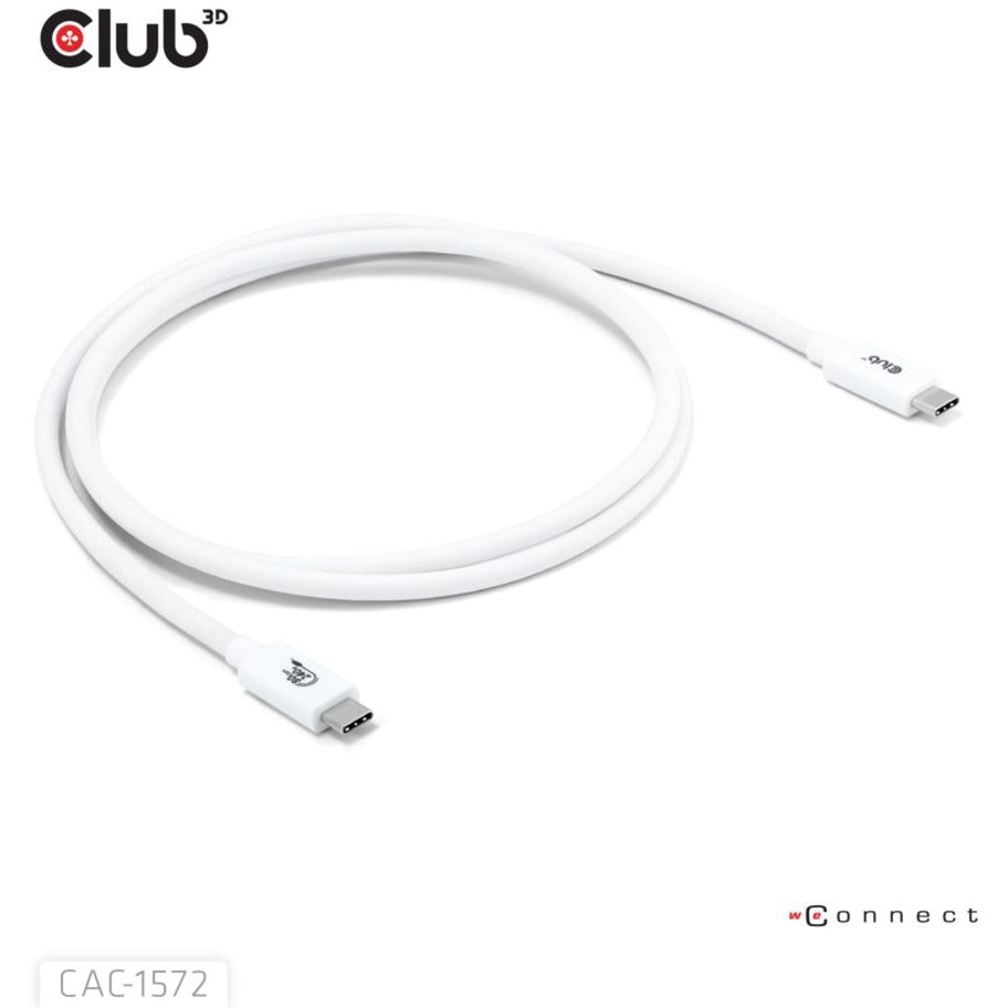 Club 3d USB-C 80 Gbit/s certifié 240 W 8 K 240 Hz.