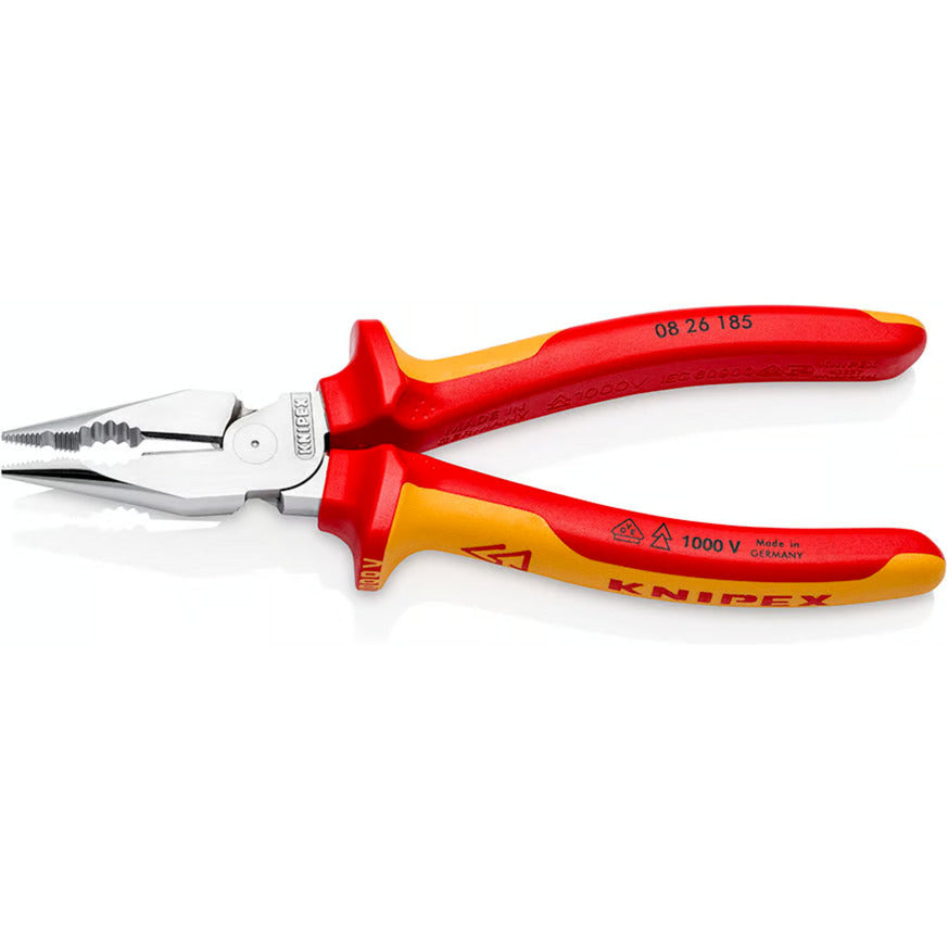 Knipex pince universelle pointue pince universelle (rouge jaune)