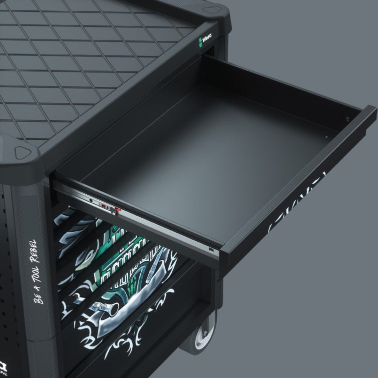 Wera 9700 chariot d'atelier Tool Rebel 1, 94 pièces - 05150130001