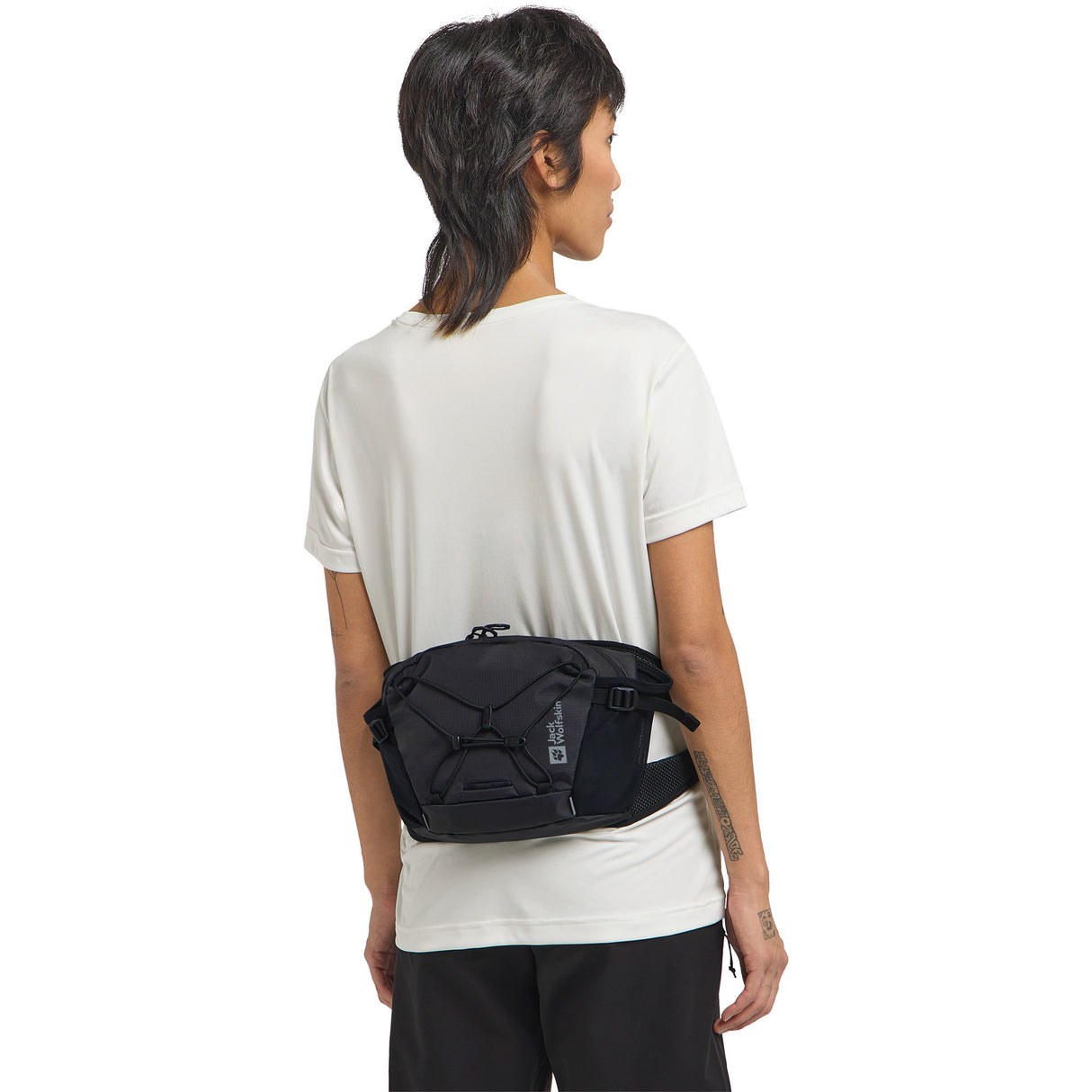 Sac banane Jack Wolfskin Velocity (noir, 4 litres)