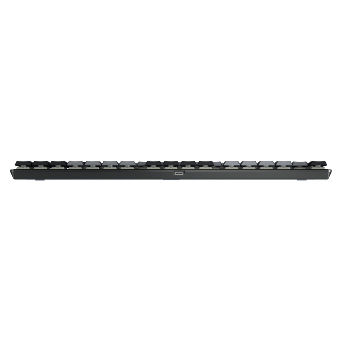 Cherry KC 500 MX LP TKL, clavier (noir, disposition américaine, MX Low Profile 2.0 Ivory, 80 % (TKL), LED blanche, touches PBT)