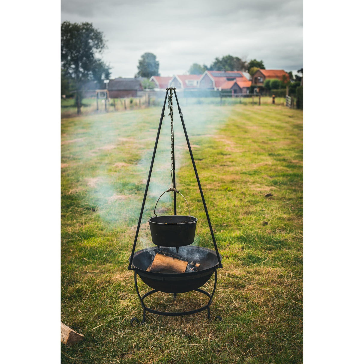 The Windmill Dutch Oven Poêle de cuisson 9 qt (noir, ø 31,5 cm | 8,5 litres)