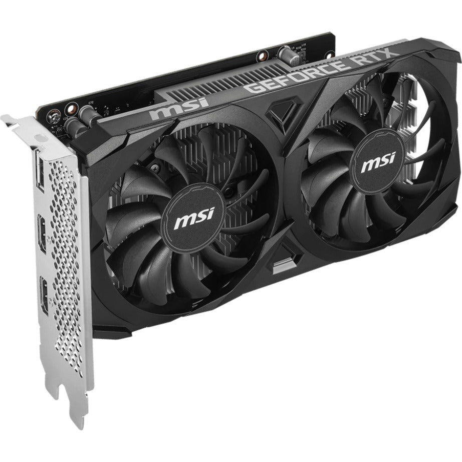 Carte graphique MSI Geforce RTX 3050 Ventus 2x E 6G OC (2x HDMI, 1x Display Port, DLSS)