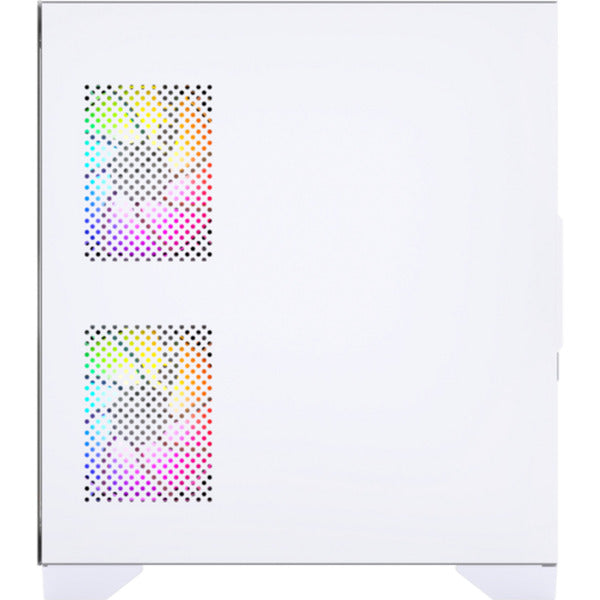 Boîtier tour midi Xyz pc gear Titanium View Lite (blanc | 2x USB-A | verre trempé)