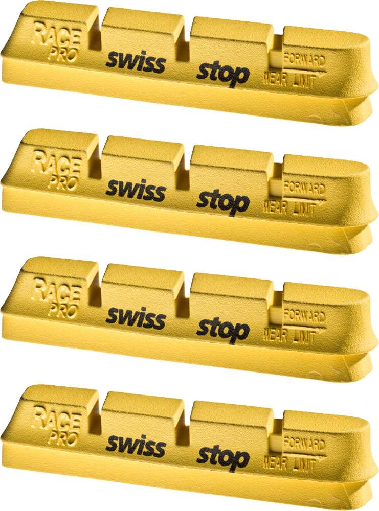 Plaquettes de frein Swissstop race pro jaune roi
