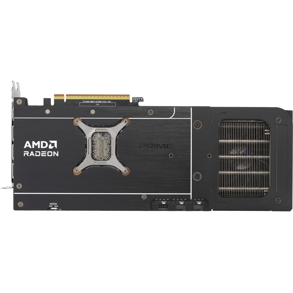 Carte graphique Asus Prime Radeon RX 9070 OC (gris, 3x display port, 1x HDMI, RDNA4)