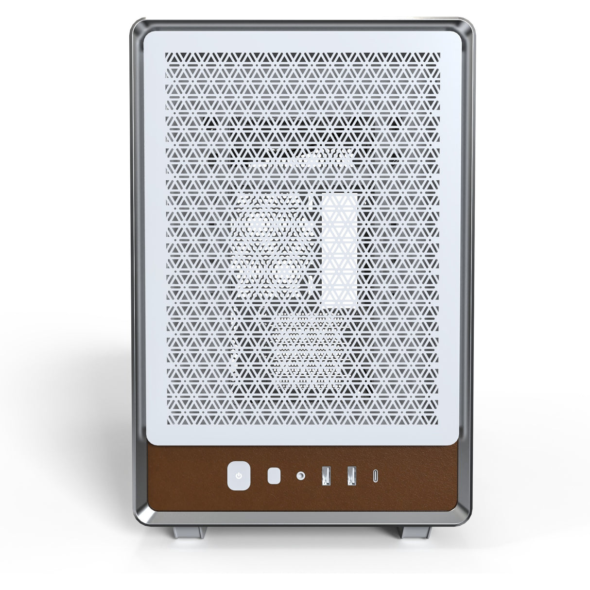 Boîtier tour midi Montech Heritage (blanc beige | 2x USB-A | 1x USB-C)