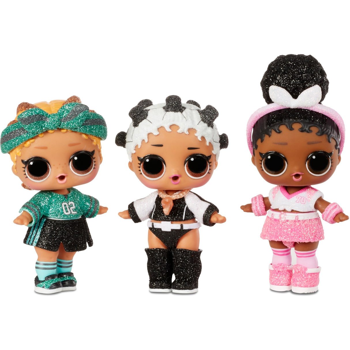 Mga divertissement mdr surprendre! poupée de football all star b.b.s série 3 (produit d'assortiment)