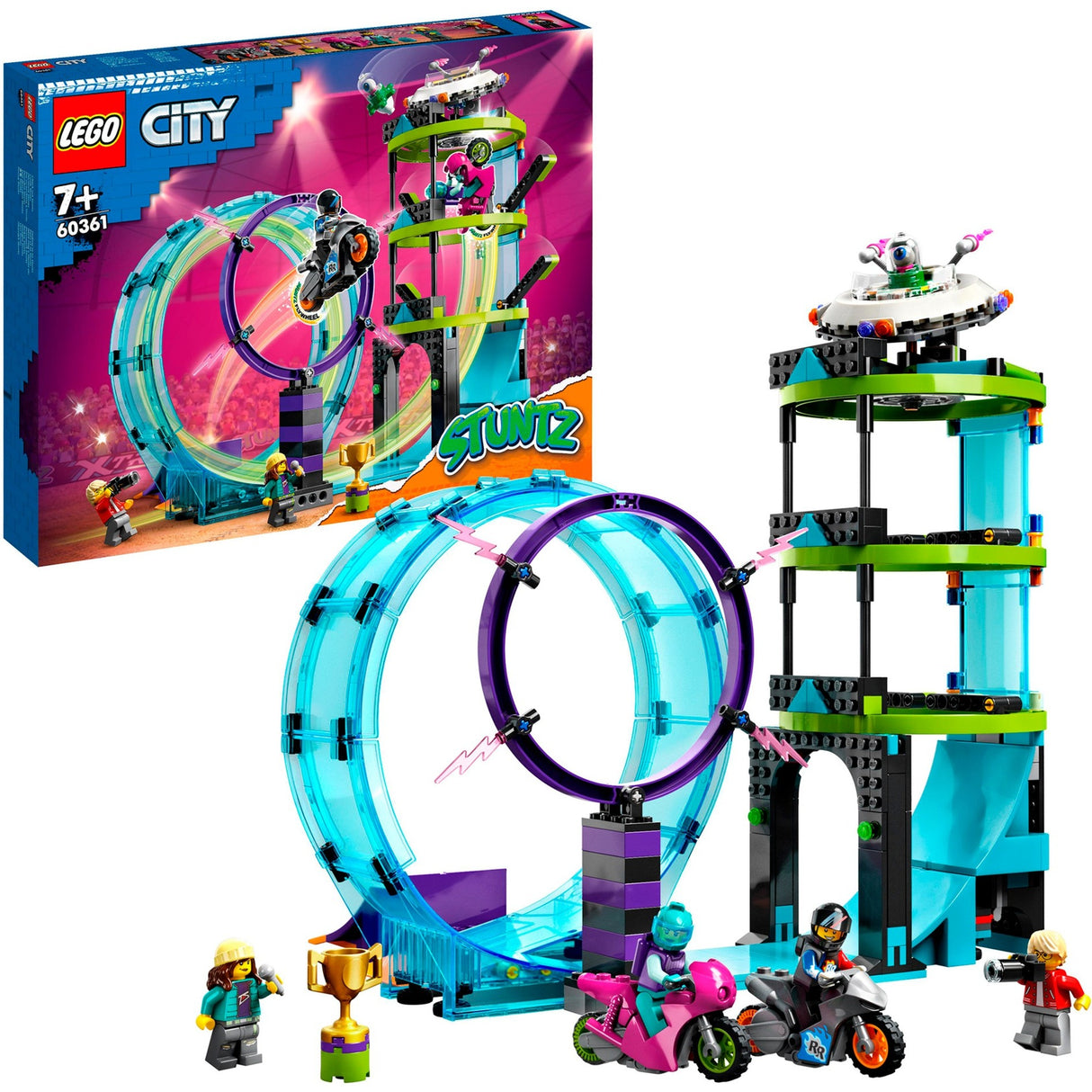 Lego City - Jouet de construction Ultimate Stunt Drivers Challenge (60361)