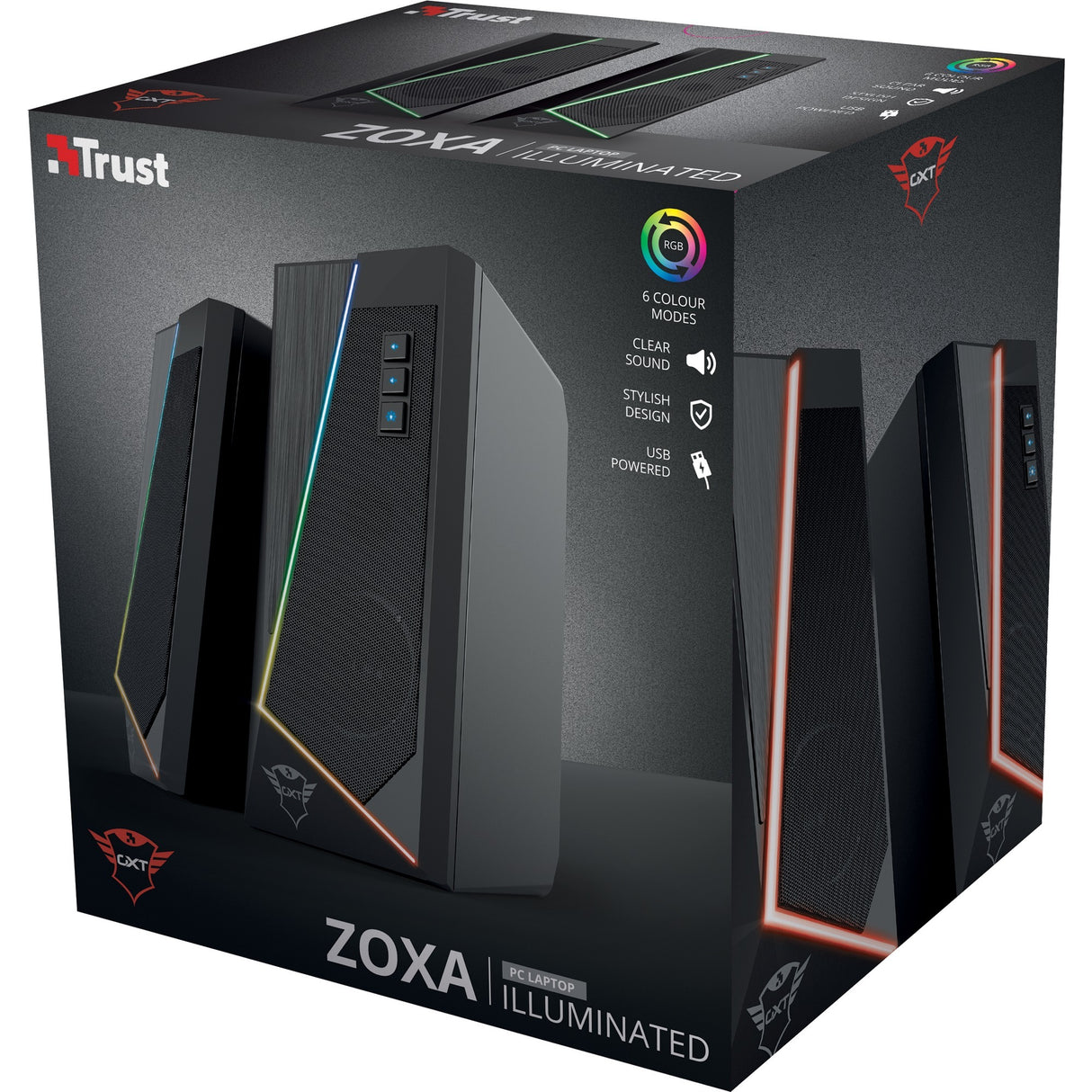 Trust GXT 609 Zoxa RGB-Light Speinerset