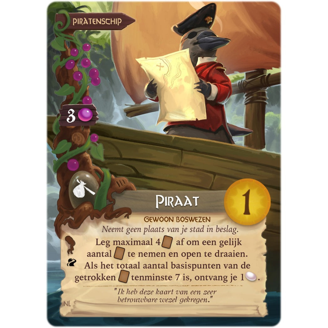 White goblin games everdell : jeu de société Pearlbrook (néerlandais, extension, 1 à 4 joueurs, 60 minutes, à partir de 10 ans)