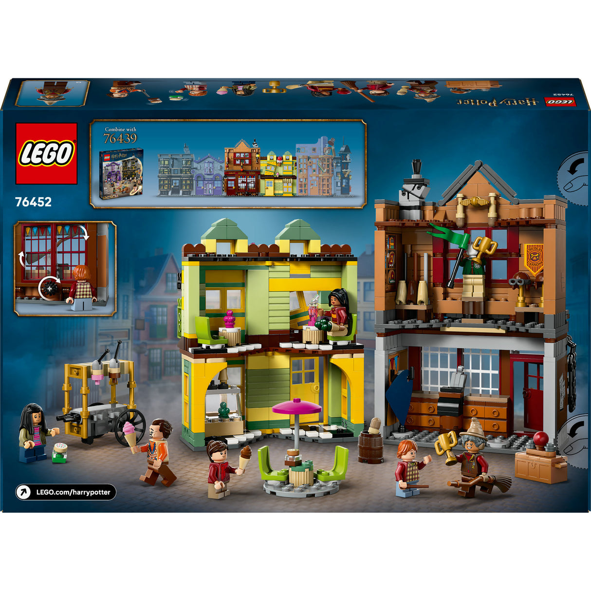 Lego 76452 Harry Potter - Bandages d'allège Palais de Quidditch et glacier
