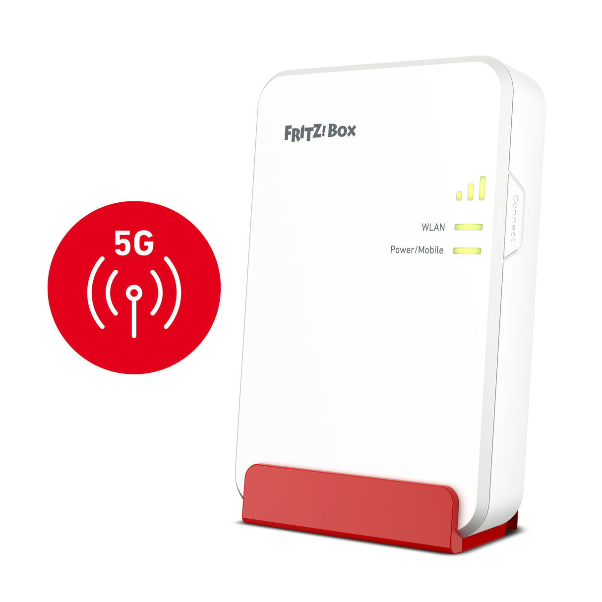 Fritz! Box 6860 – routeur sans fil international édition 5g (rouge, mesh, 5g)