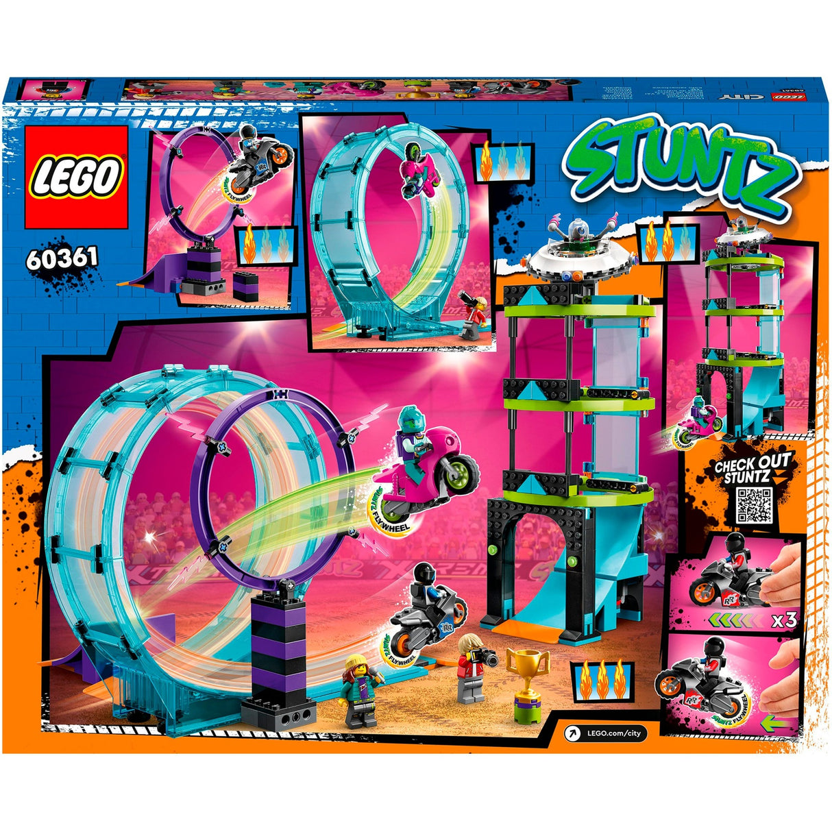 Lego City - Jouet de construction Ultimate Stunt Drivers Challenge (60361)