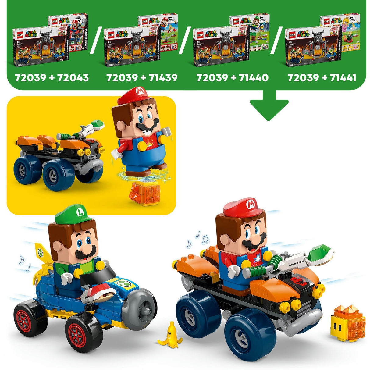 Lego super mario 72039 Le château de Bowser