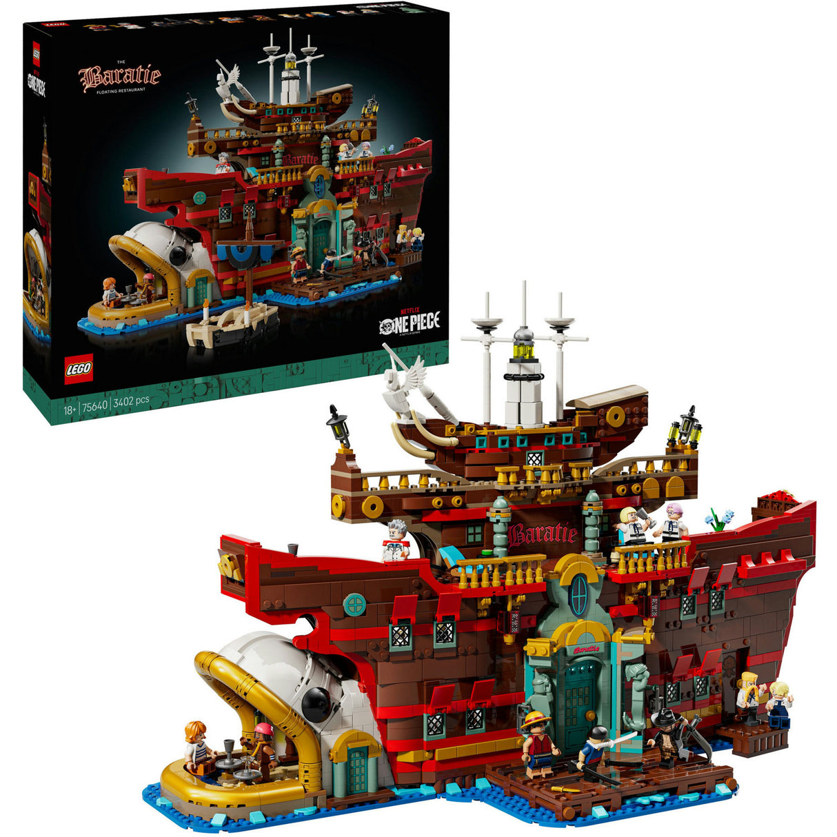 Lego One Piece 75640 Le restaurant flottant Baratie