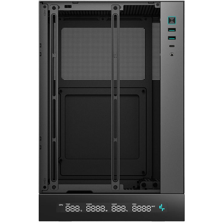 Boîtier mini-tour numérique Deepcool ch170 (noir | 2x USB-A | 1x USB-C)