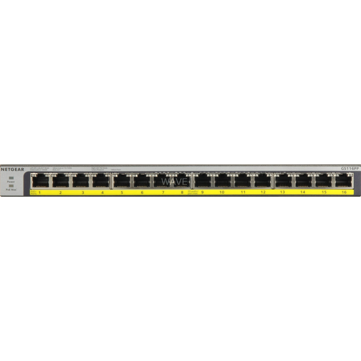 Commutateur Netgear gs116pp