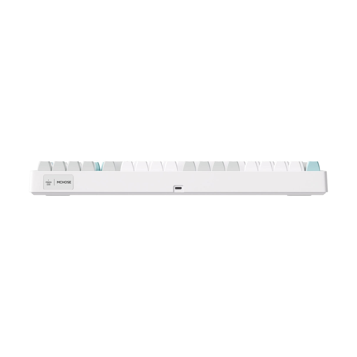 Mchose g98 pro gris bleu flamme orange sans fil tri-mode mécanique personnalisé, clavier de jeu (gris bleu, disposition américaine, orange flamme TTC, 98 %, RVB, échange à chaud, PBT double prise, Bluetooth USB-C sans fil)
