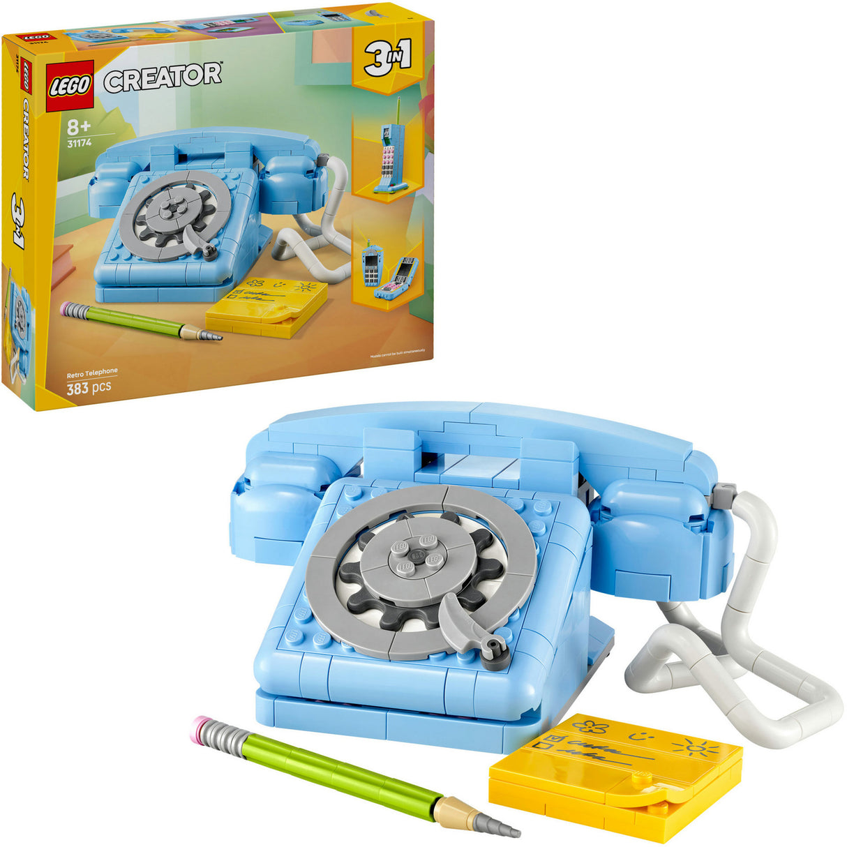 Lego Creator 31174 téléphone rétro
