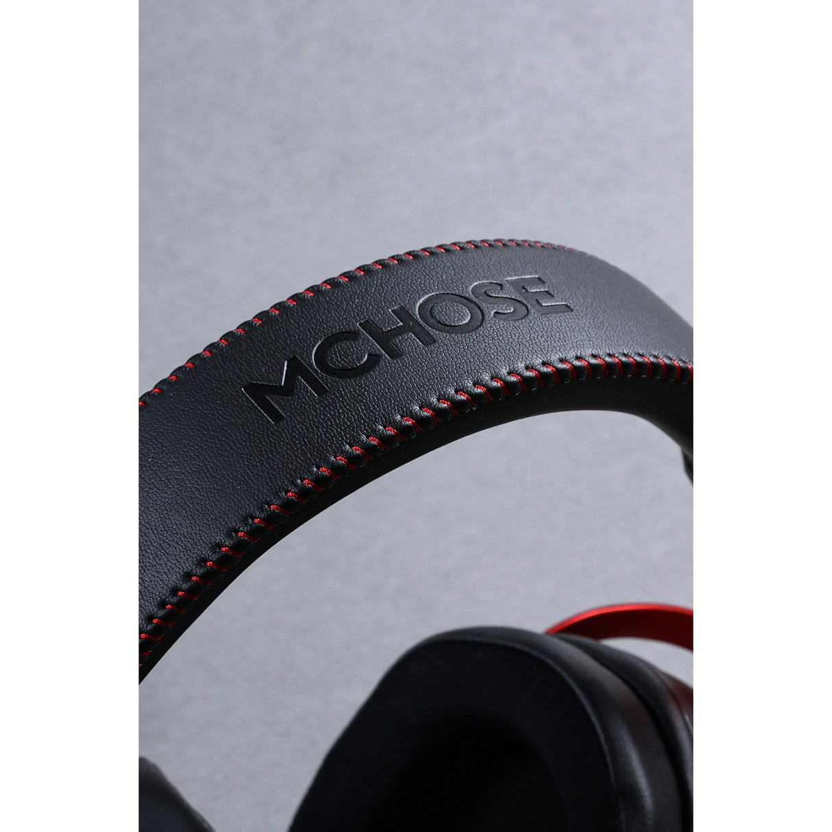Casque de jeu supra-auriculaire sans fil Mchose s9 pro (noir rouge, ordinateur portable, smartphone, commutateur Playstation, Bluetooth filaire type-c 2,4 g)