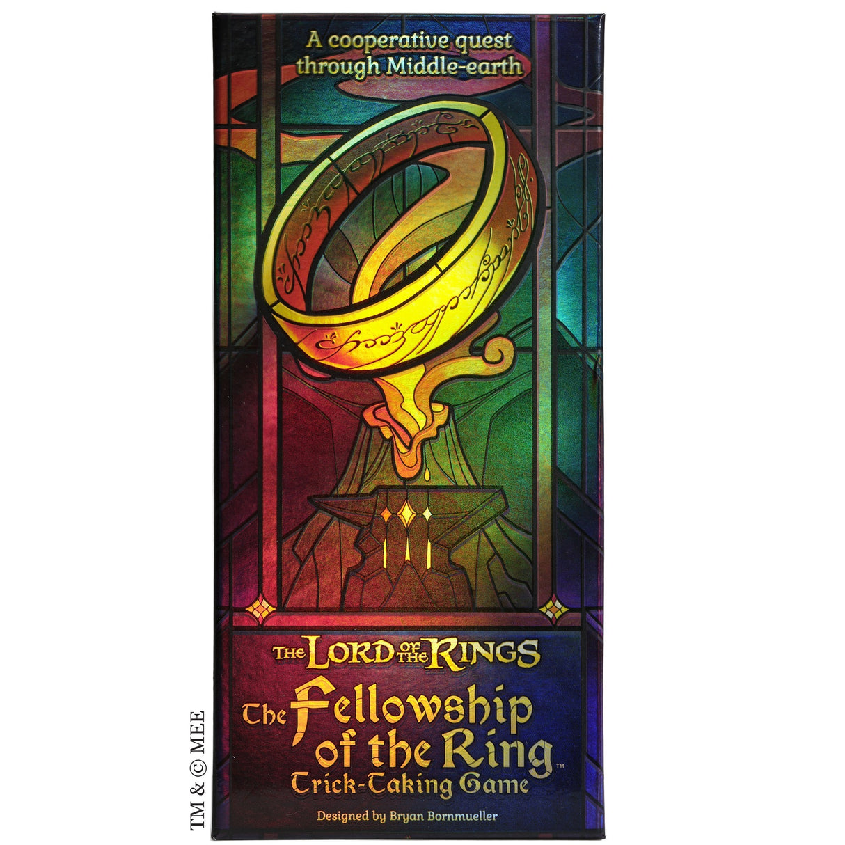Asmodee le seigneur des anneaux : communauté de l'anneau : jeu de cartes (anglais, 1 à 4 joueurs, 20 minutes, à partir de 10 ans)