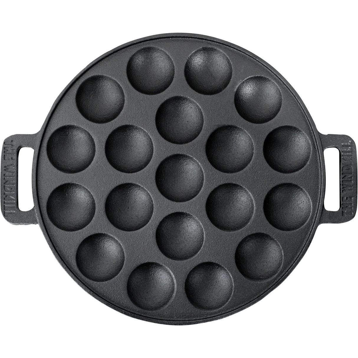 La poêle de cuisson du kit de démarrage du moulin à vent (noir)