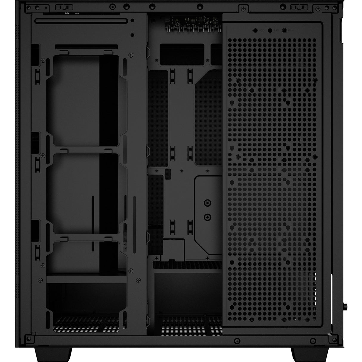 Sharkoon rebel c50 boîtier tour midi noir (noir | 2x USB-A | 1x USB-C)