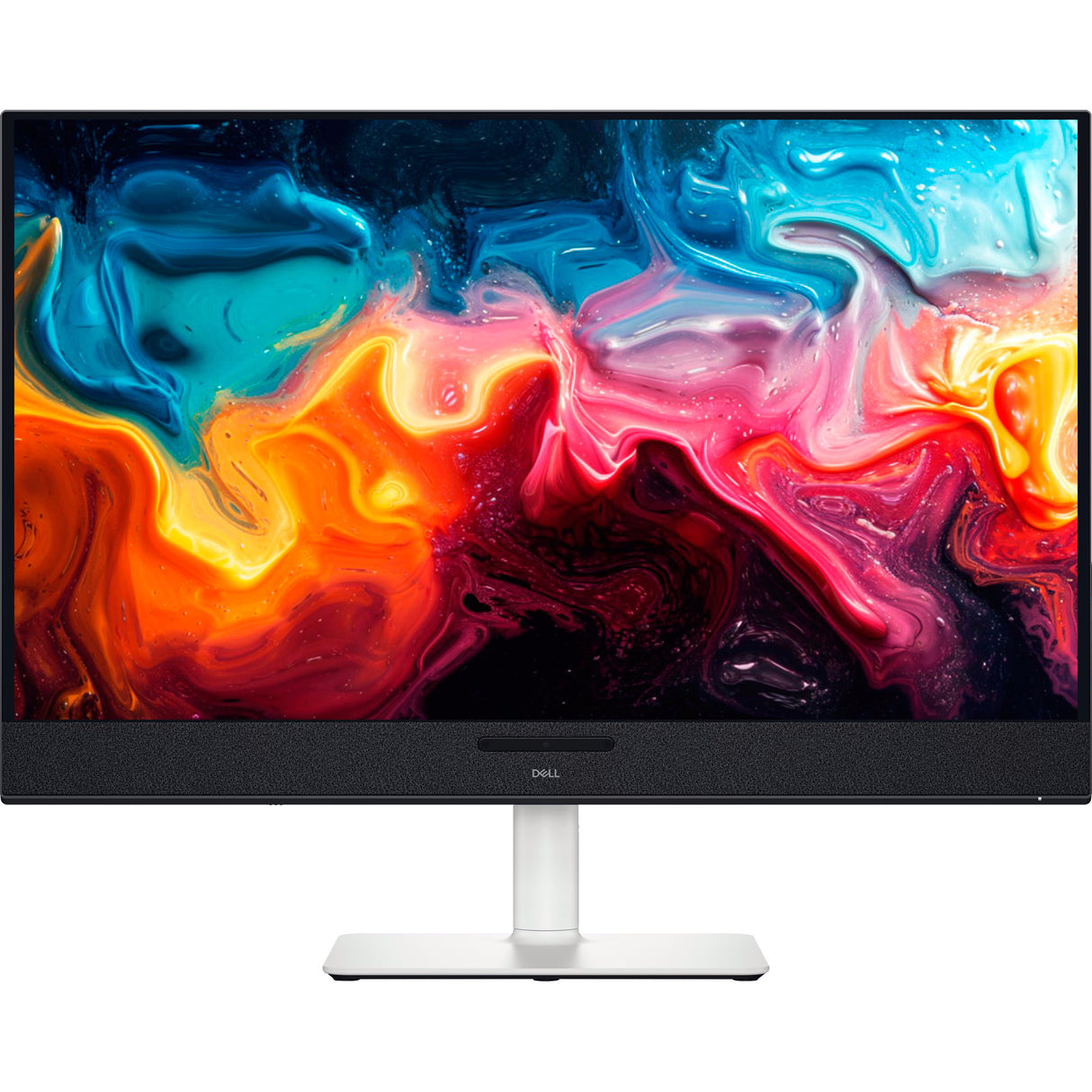 Moniteur Dell S3225QC 32 4K UHD (argent, HDMI, 3x USB-C, 120 Hz)