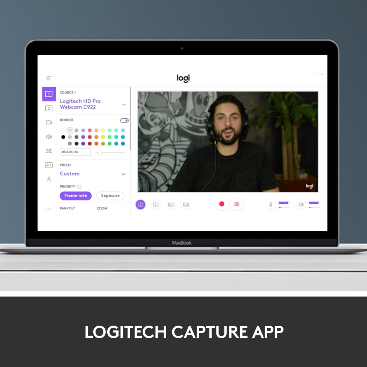 Webcam HD Logitech C920S