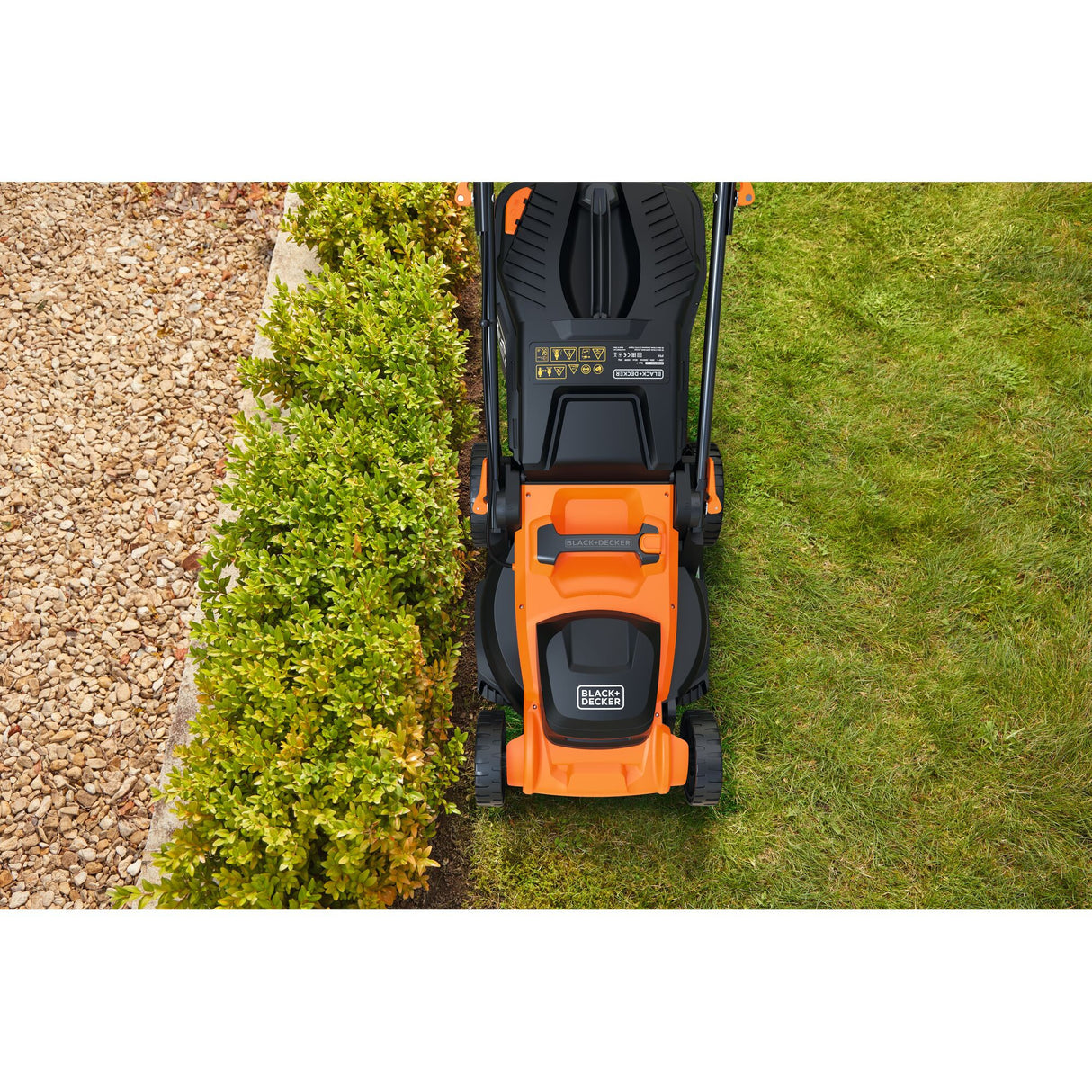 Black+decker grasmaaier 40cm maaibreedte 1800w bemwp400-qs