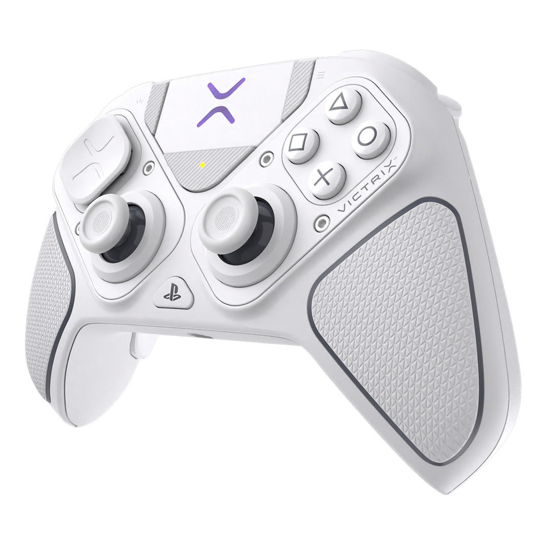 Contrôleur sans fil Turtle beach victrix pro bfg (blanc, playstation 5, playstation 4, PC)