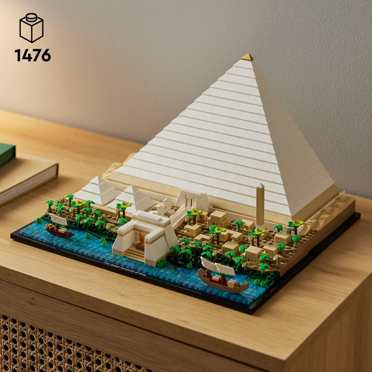 Architecture Lego - jouet de construction la grande pyramide de Gizeh (21058)